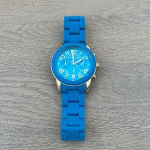 Michael Kors blue watch